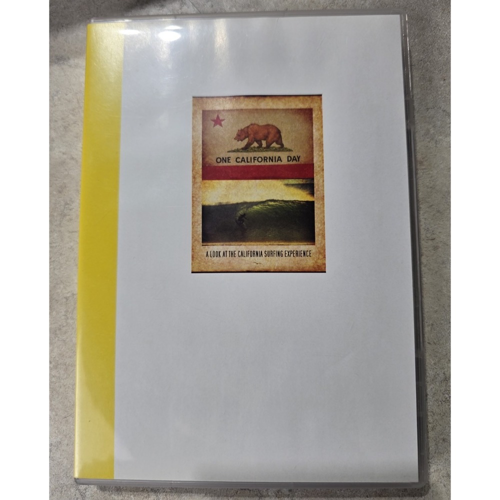 One California Day A Look at the California Surfing Experience DVD 2008 - 2 Disc